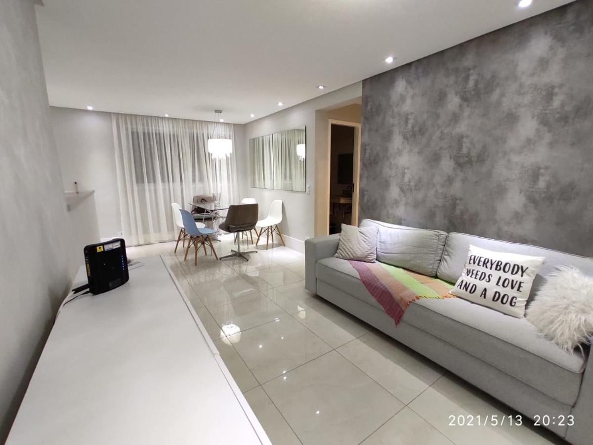 Апартаменты Apto Novo, 2 Quartos, Quadra Praia Em Santos. Сантос Экстерьер фото